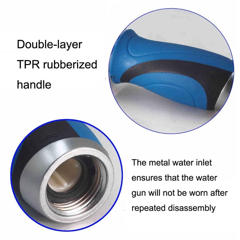 Premium Multifunction High Pressure Water Nozzle Adjustable Garden Watering Nozzle Car Wash Hose N 5