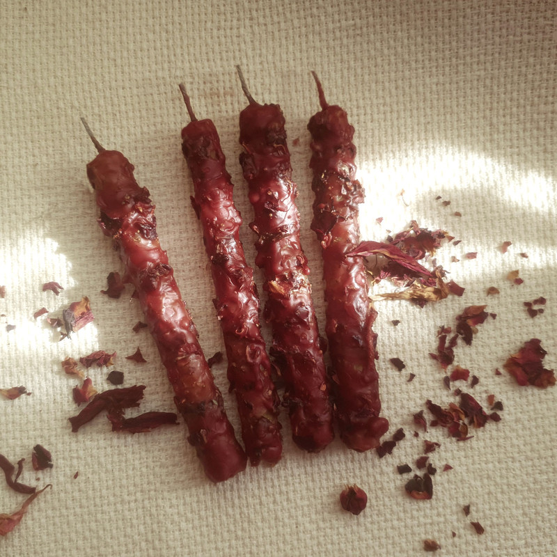 Red Ritual And Protection Candle Herbal Candles Love Candle Ecologic Beeswax Candles Hand Rolled Pa 1