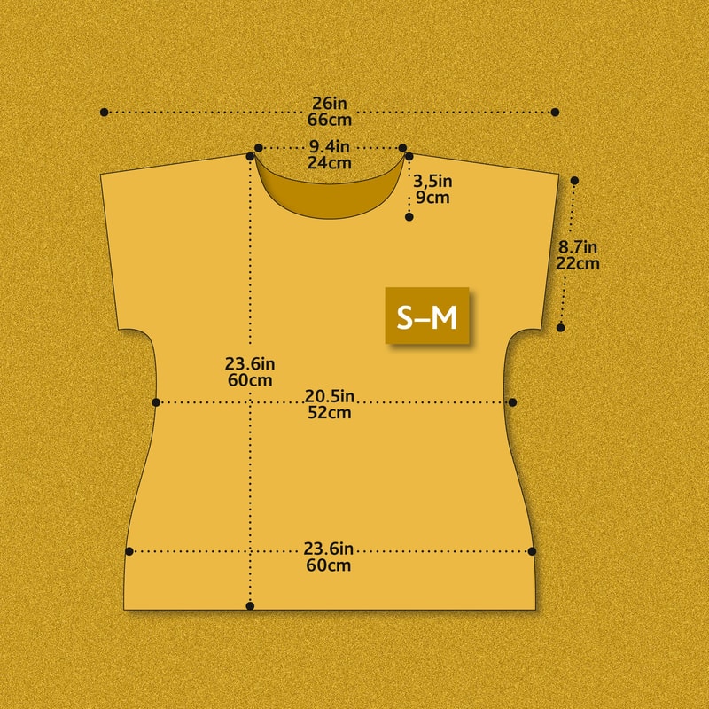 Linen Loose Casual Safron Yellow Top With Print Natural Linen Top Basic Linen Oversize Shirt Linen 5