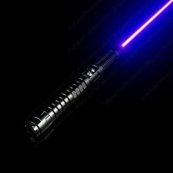 high-power handheld burning blue laser flashlight tactical torch