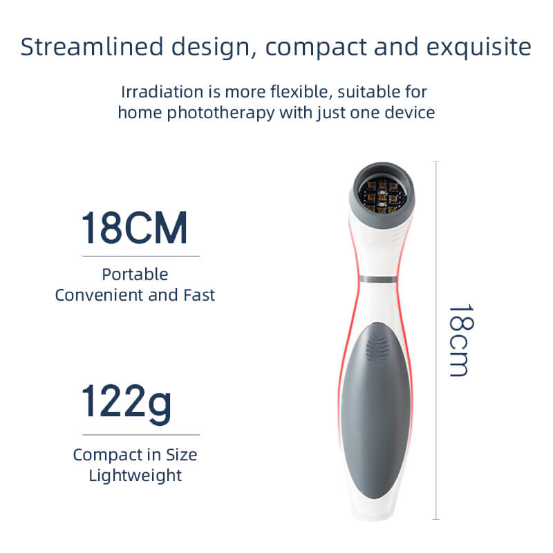 Vitiligo Phototherapy Medical 308nm Uvb Lamp Handheld Light Therapy For Psoriasis Skin Care 13