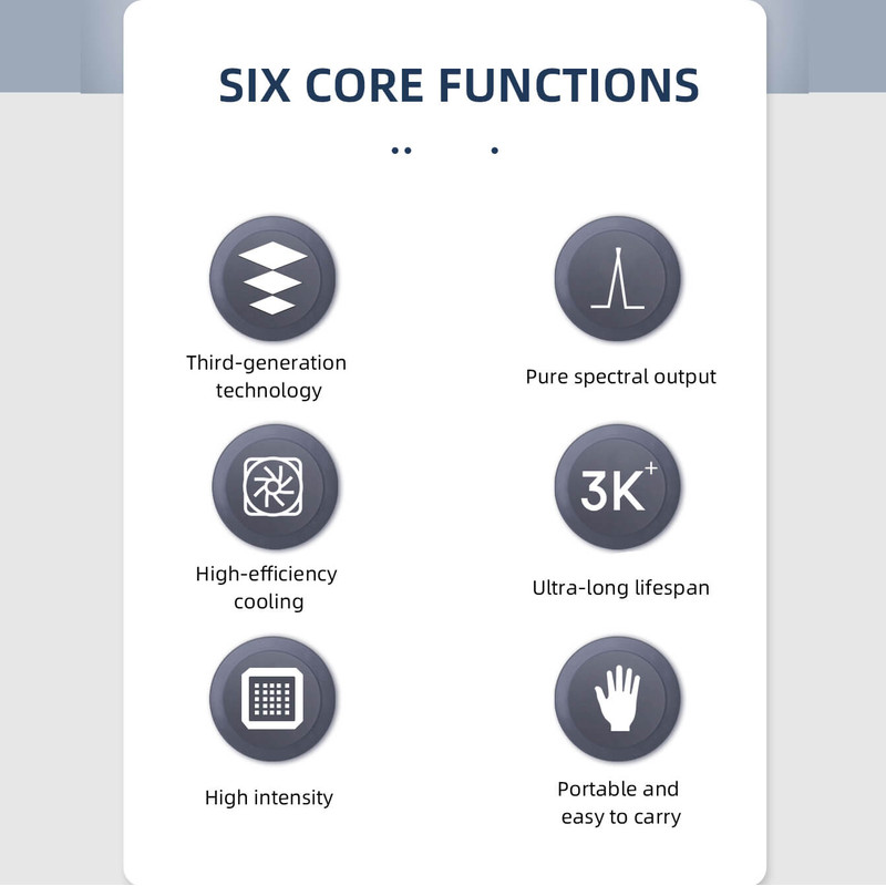 Vitiligo Phototherapy Medical 308nm Uvb Lamp Handheld Light Therapy For Psoriasis Skin Care 8