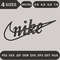 Nike Embroidery Design Embroidery Designs Embroidery PES 0