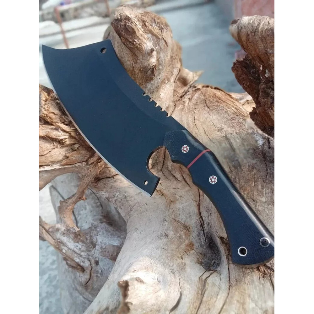 Professional 12Inch Stainless Steel Cleaver Perfect For Meat Vegetable Chopping 0