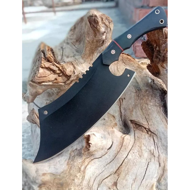 Professional 12Inch Stainless Steel Cleaver Perfect For Meat Vegetable Chopping 1