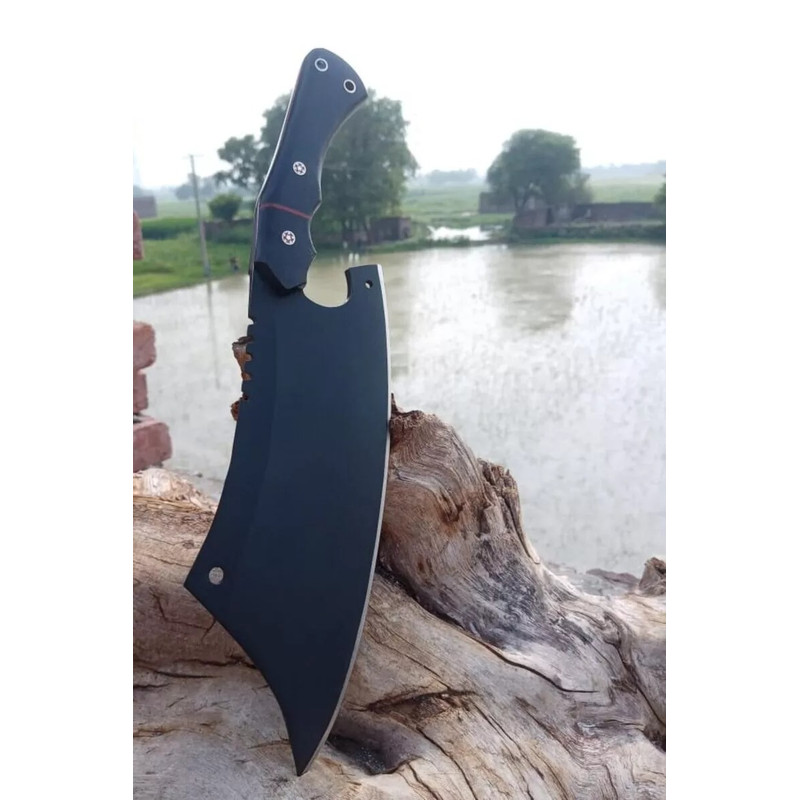 Professional 12Inch Stainless Steel Cleaver Perfect For Meat Vegetable Chopping 4