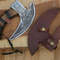 The Original Custom Hand Forged Pizza Axe Viking Pizza Cutter Axe Viking Bearded Camping Axe Best Birthday Annive 4
