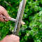Handmade Carbon Steel Hunting Knife Wood Handle With Wood Gift Box With Leather Sheathe Gift For USA Fathers Day Gift 3