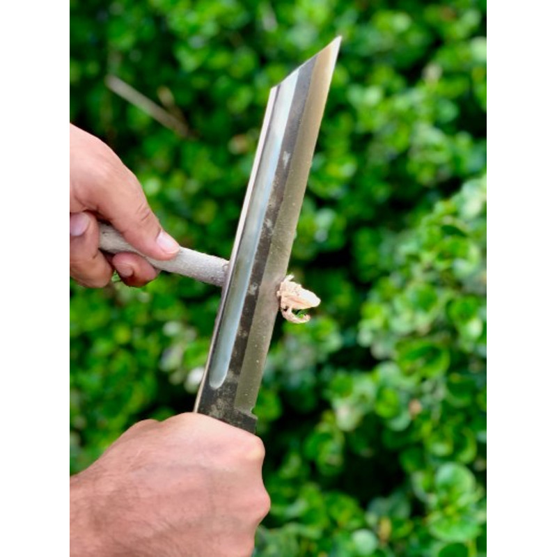 Handmade Carbon Steel Hunting Knife Wood Handle With Wood Gift Box With Leather Sheathe Gift For USA Fathers Day Gift 3