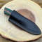 Handmade D2 Steel Skinner Knife Fixed Blade Risen Handle With Leather Sheathe Gift For USA Fathers Day Gift For Men 6