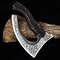 Kmcutlery Handmade Viking Axes Large Pizza Cutter 03 3