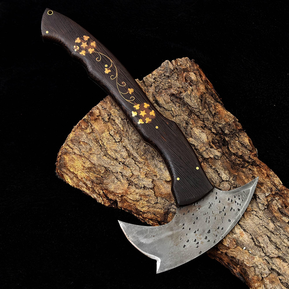 Kmcutlery Forged In Fire Custom Made Viking War Axes 004 1