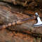 Handmade Carbon Steel Viking Axe 2 PEC Lot Of AXE Wood Handle With Leather Sheathe Gift For USA Fathers Day Gift 2