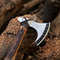 Handmade Carbon Steel Viking Axe 2 PEC Lot Of AXE Wood Handle With Leather Sheathe Gift For USA Fathers Day Gift 3