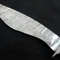 Handmade Damascus Steel Bowie Knife Buffalo Horn Handle With Leather Sheathe Gift For USA Fathers Day Gift For Men 2