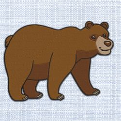 teddy bear embroidery design 2