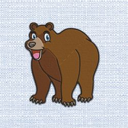 teddy bear embroidery design 16