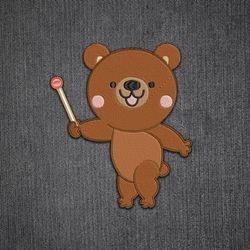 teddy bear embroidery design bear 41