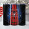 Water Bottle Tumbler 20oz 30oz Superhero Spiderman Wrap Skinny Tumbler 3 0