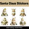 Cute Chibi Santa Claus Christmas Clipart PNG 0