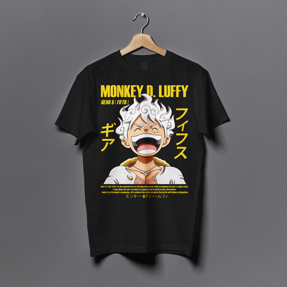 Luffy Tshirt Design One Piece Tshirt Design PNG File 0