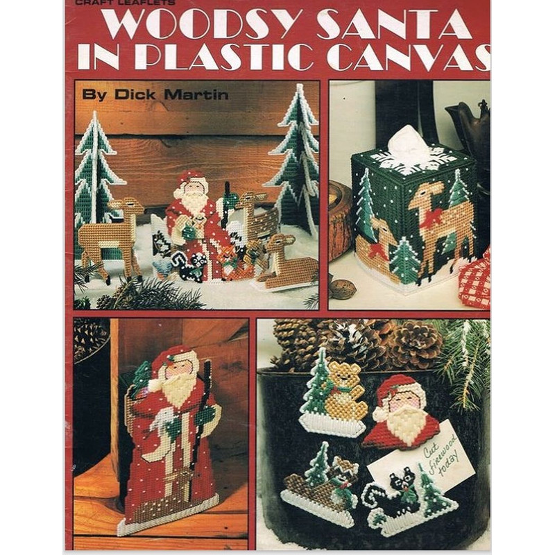 Woodsy Santa In Plastic Canvas 0