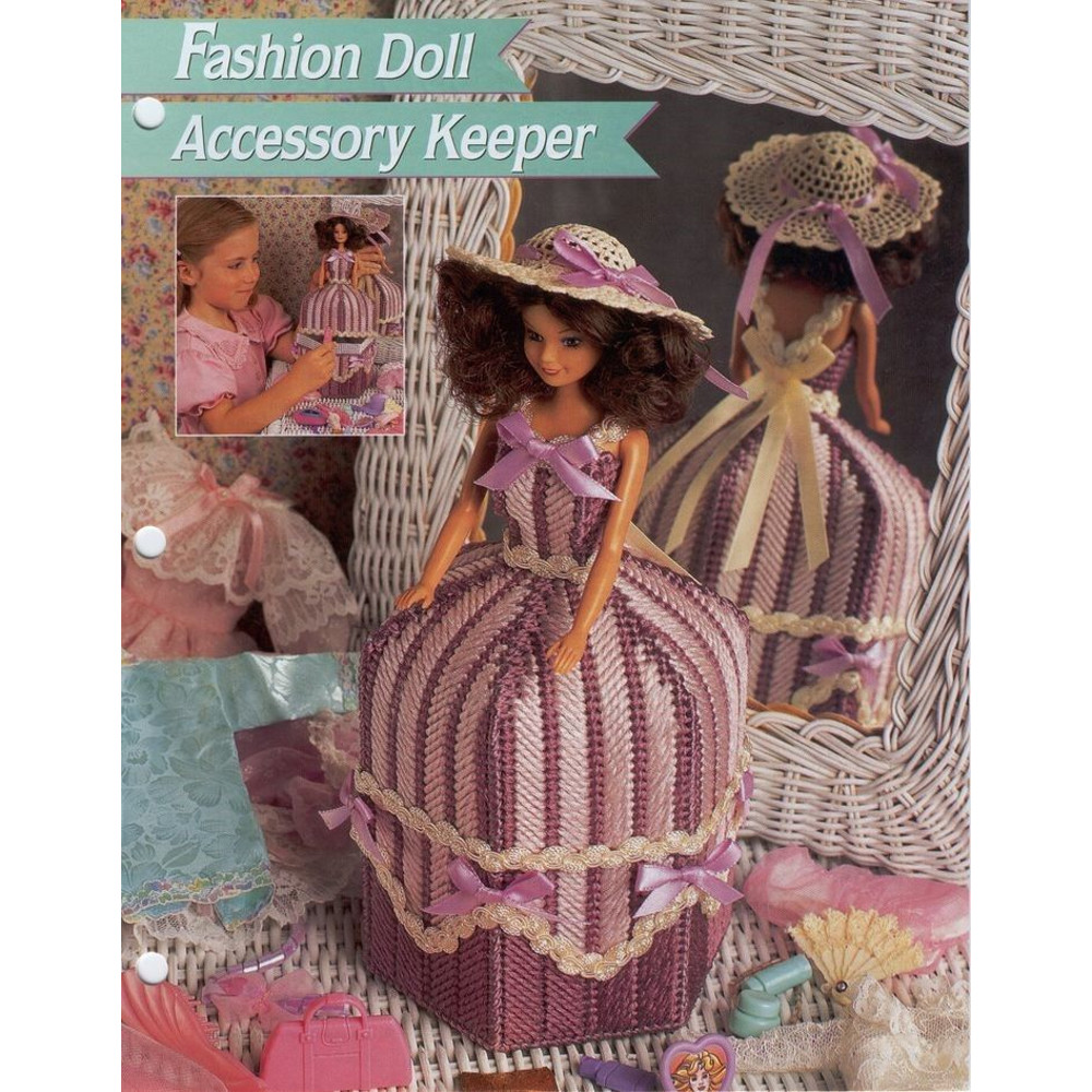 Bakers Dozen Barbie Outfits In Plastic Canvas 1