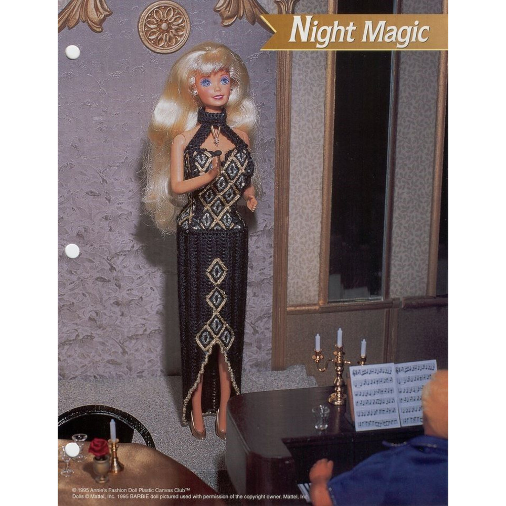 Bakers Dozen Barbie Outfits In Plastic Canvas 2