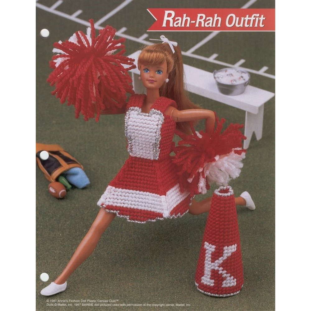 Bakers Dozen Barbie Outfits In Plastic Canvas 4