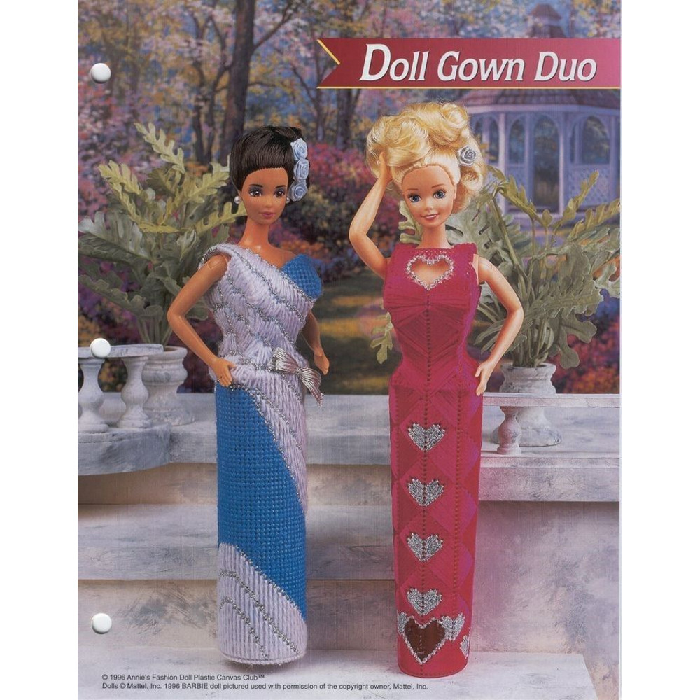 Bakers Dozen Barbie Outfits In Plastic Canvas 8