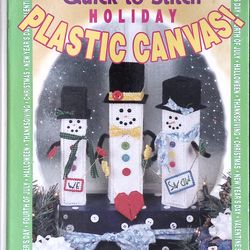 quick to stich holidays in plastic canvas