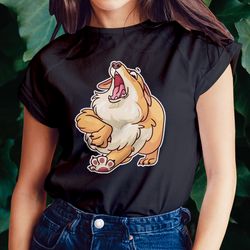 cozy morning stretch dog lover unisex tshirt