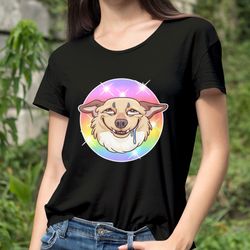 ecstatic pup dog lover unisex tshirt