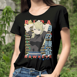 riza hawkeye fullmetal alchemist fmab urban anime unisex t-shirt