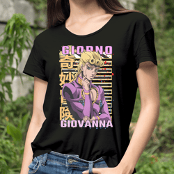 giorno giovanna jojos bizarre adventure urban anime unisex t-shirt
