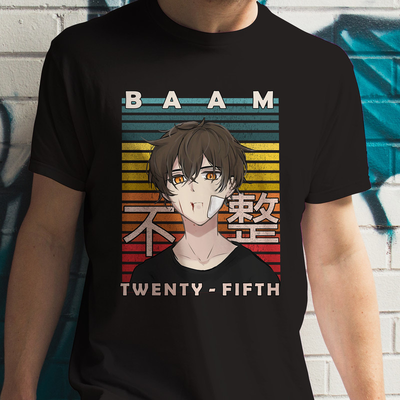 Twenty Fifth Baam Tower Of God Kami No To Retro Style Anime Unisex TShirt 0