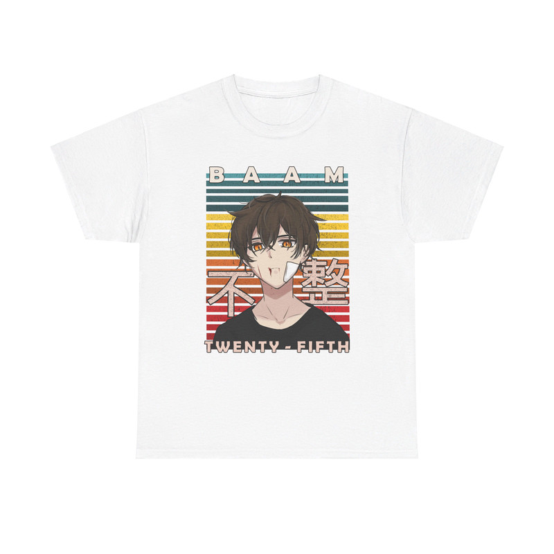 Twenty Fifth Baam Tower Of God Kami No To Retro Style Anime Unisex TShirt 1