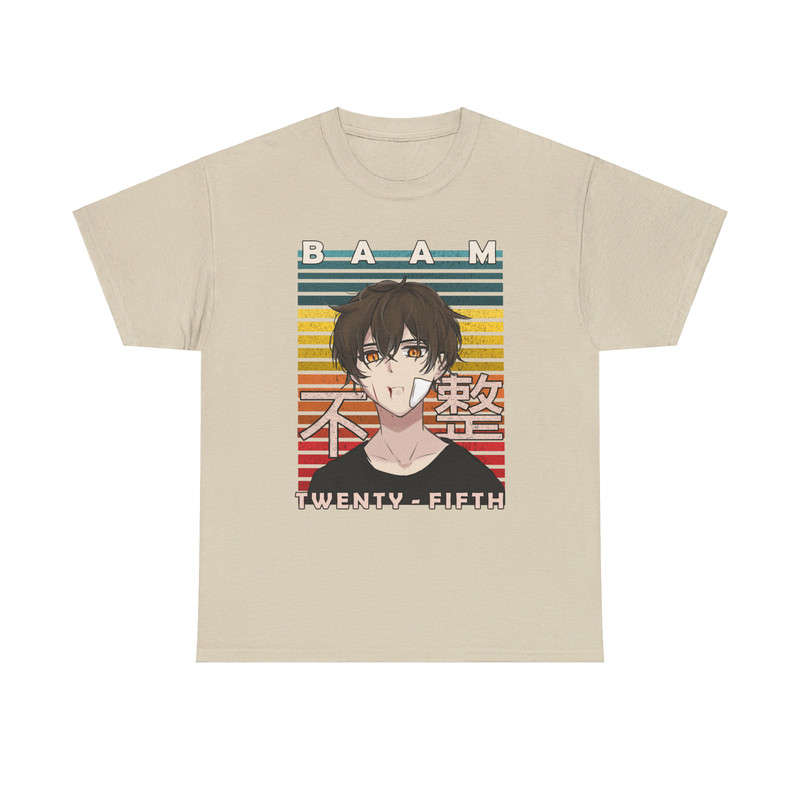 Twenty Fifth Baam Tower Of God Kami No To Retro Style Anime Unisex TShirt 3
