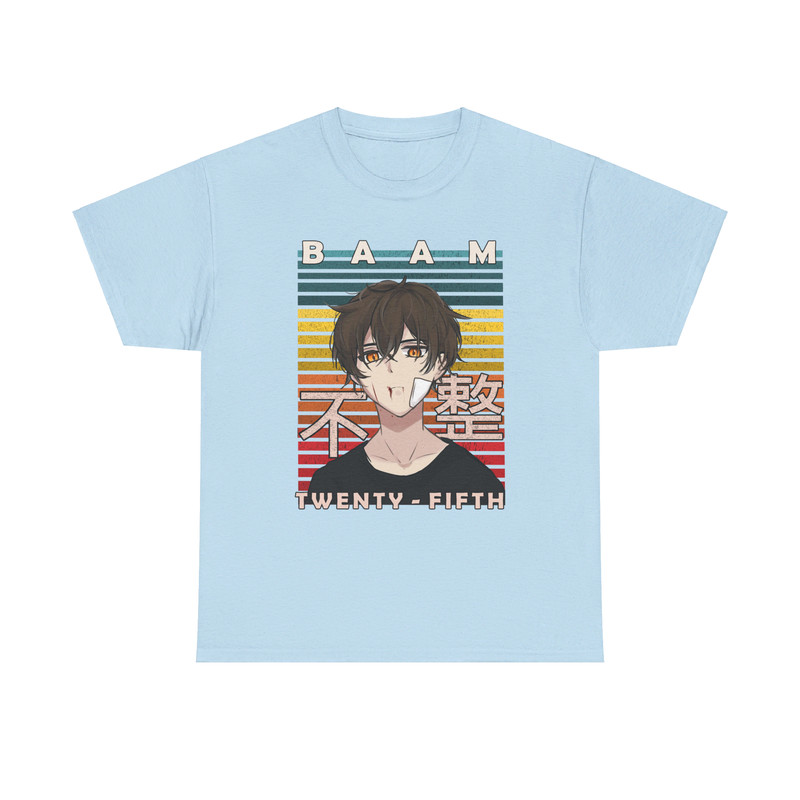 Twenty Fifth Baam Tower Of God Kami No To Retro Style Anime Unisex TShirt 4