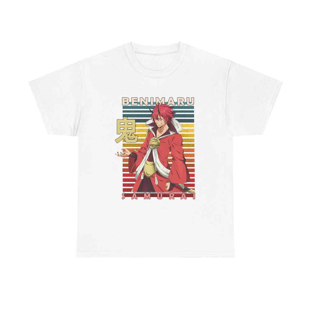 Benimaru That Time I Got Reincarnated As A Slime TenSura Retro Style Anime Unisex TShirt 1