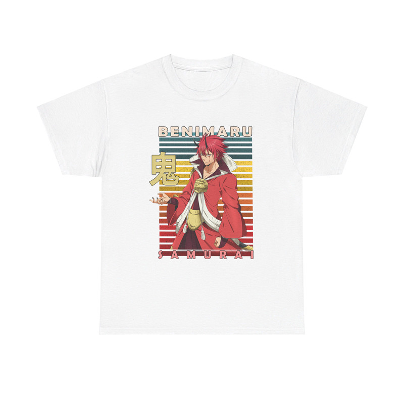 Benimaru That Time I Got Reincarnated As A Slime TenSura Retro Style Anime Unisex TShirt 1