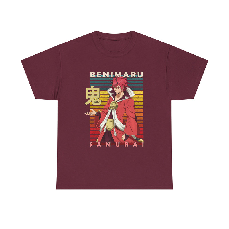 Benimaru That Time I Got Reincarnated As A Slime TenSura Retro Style Anime Unisex TShirt 2