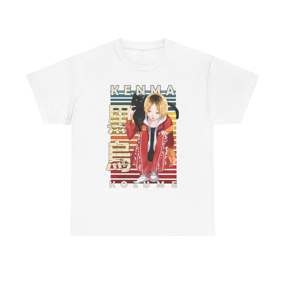 Kenma Kozume Haikyu Haikyuu Retro Style Anime Unisex TShirt 1