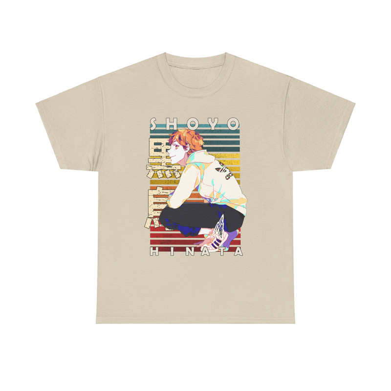 Shoyo Hinata V2 Haikyu Haikyuu Retro Style Anime Unisex TShirt 3