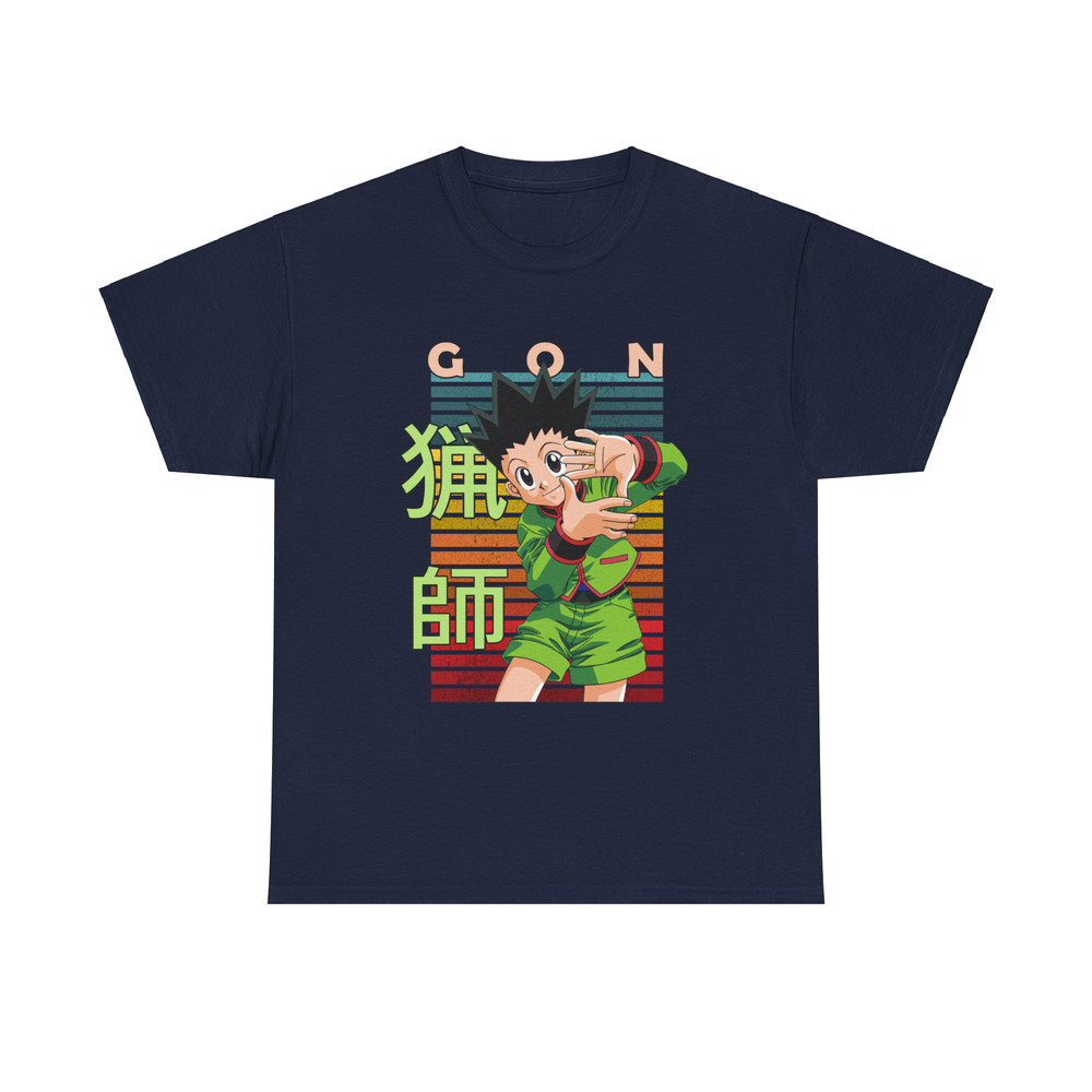 Gon Freecss Hunter X Hunter HXH Retro Style Anime Unisex TShirt 5