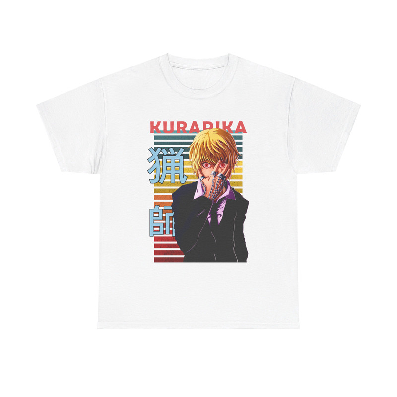 Kurapika Hunter X Hunter HXH Retro Style Anime Unisex TShirt 1