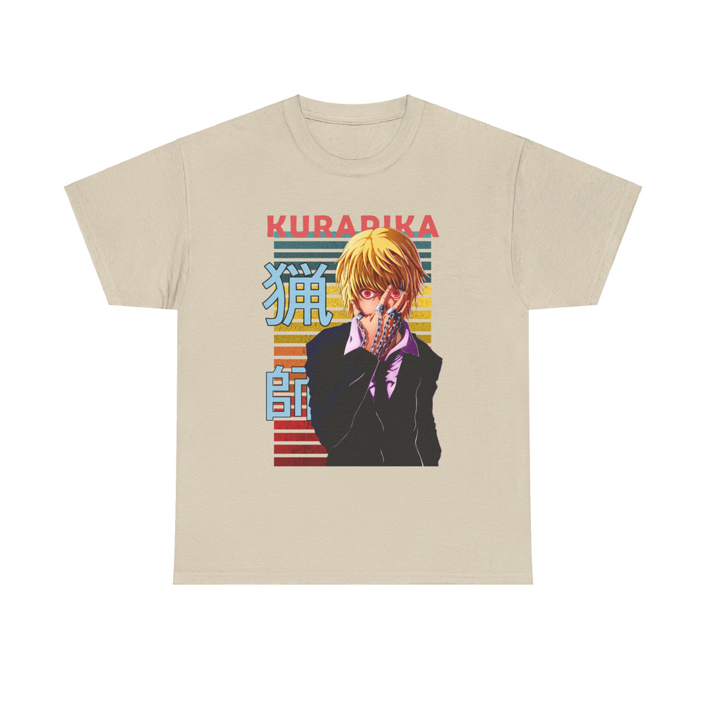 Kurapika Hunter X Hunter HXH Retro Style Anime Unisex TShirt 3