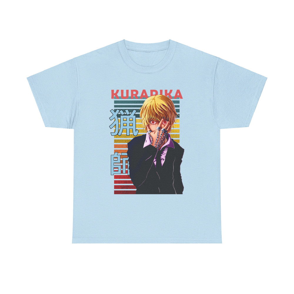 Kurapika Hunter X Hunter HXH Retro Style Anime Unisex TShirt 4