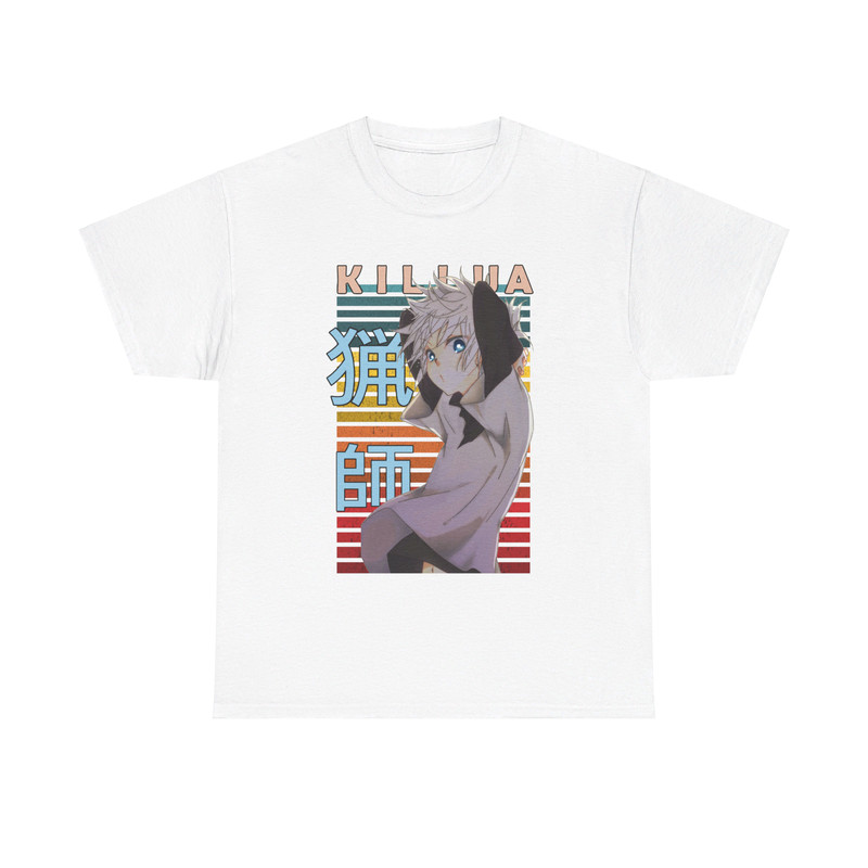 Killua Zoldyck Hunter X Hunter HXH Retro Style Anime Unisex TShirt 5