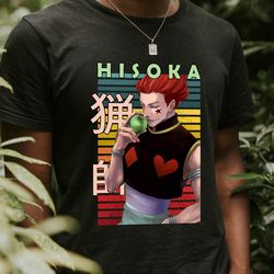 hisoka morow hunter x hunter hxh retro style anime unisex t-shirt